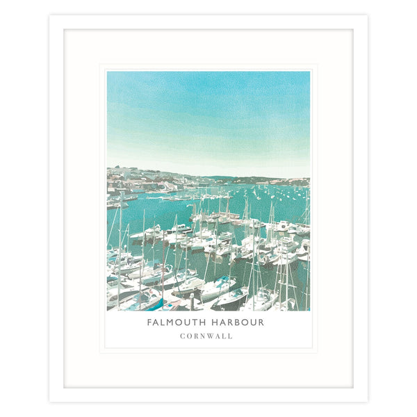 Falmouth Harbour Framed Print