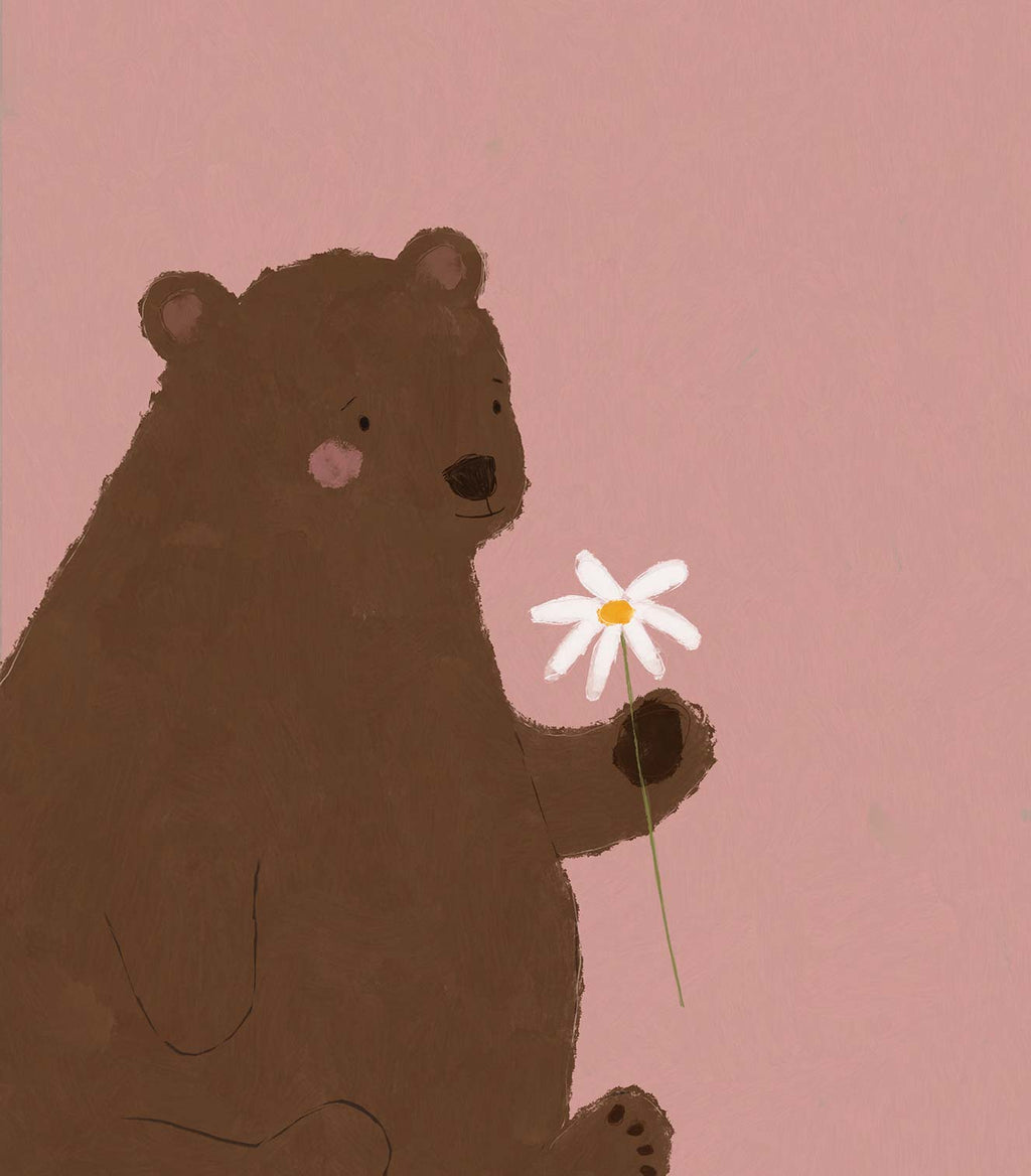 Framed Print-WF1117F - Bear Small Framed Print-Whistlefish