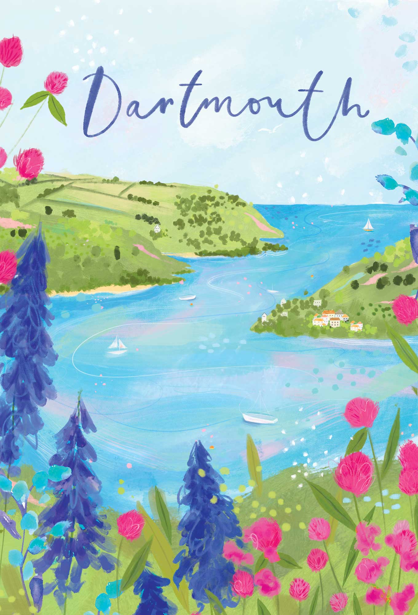 Framed Print-WF1150F - Dartmouth Large Framed Print-Whistlefish