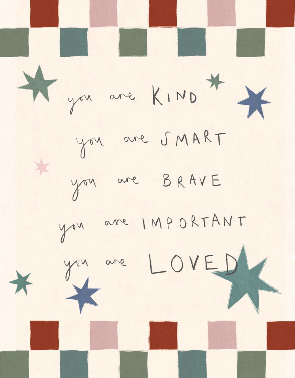 Framed Print-WF1177F - Words to Grow By Medium Framed Print-Whistlefish