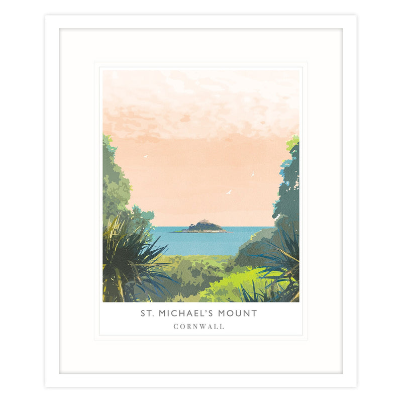 St Michaels Mount Framed Print