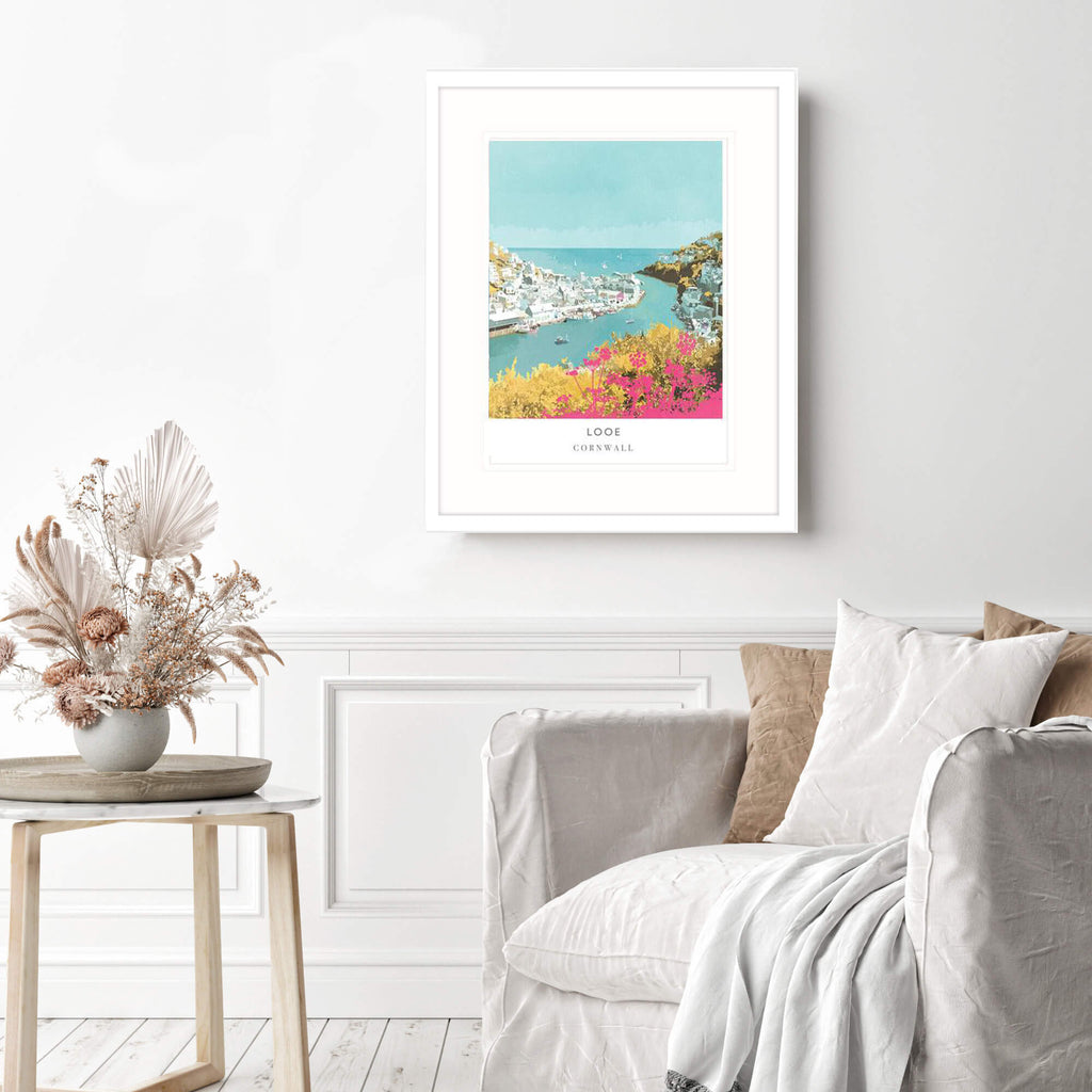 Framed Print-WF125F - Looe 2 Large-Whistlefish