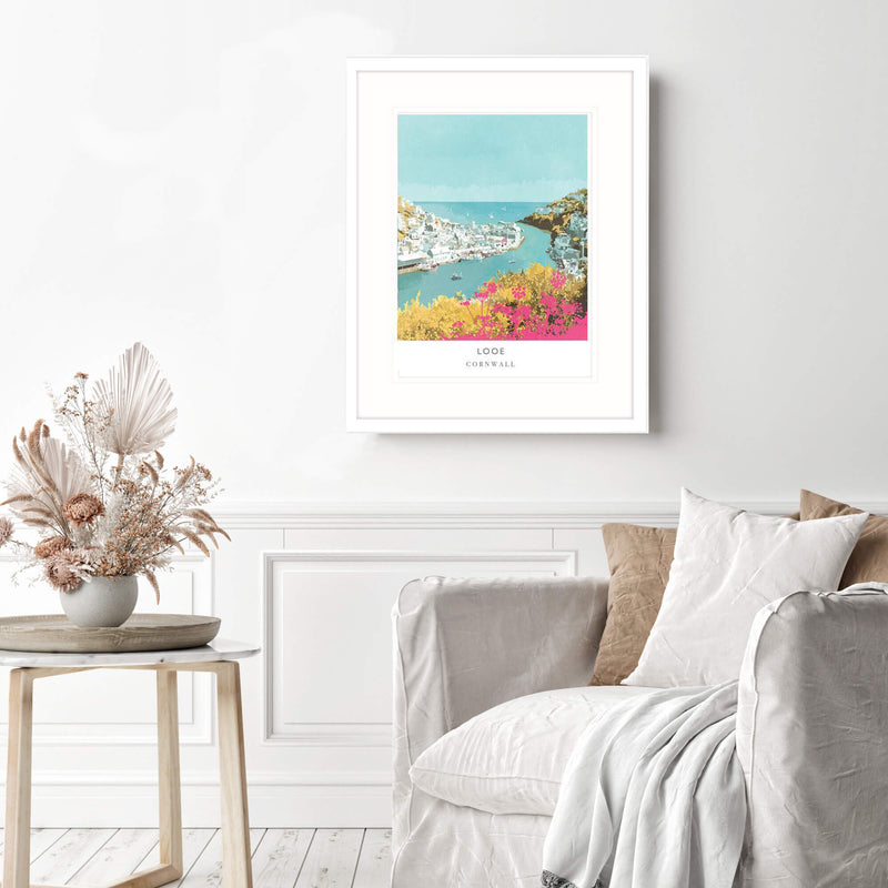 Framed Print-WF125F - Looe 2 Large-Whistlefish