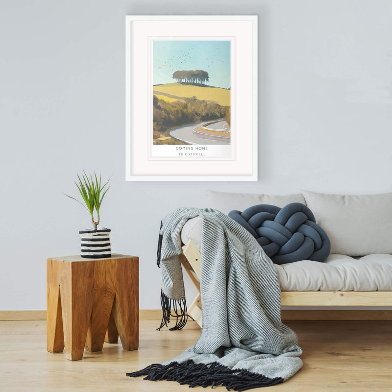 Framed Print-WF180F - Coming Home Large Framed Print-Whistlefish