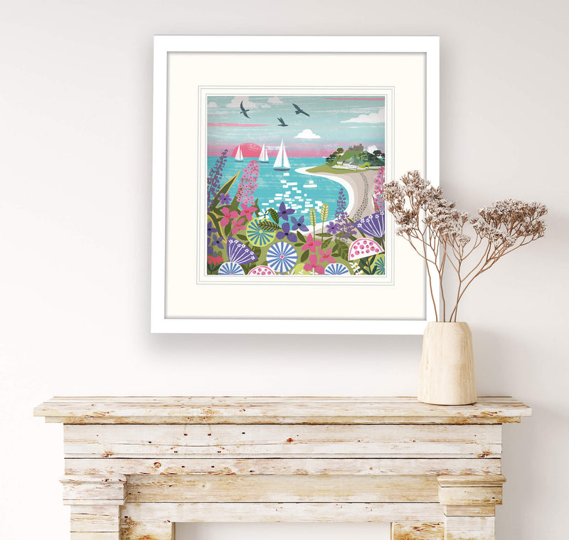 Framed Print-WF423F - St Michaels Mount Framed Print-Whistlefish