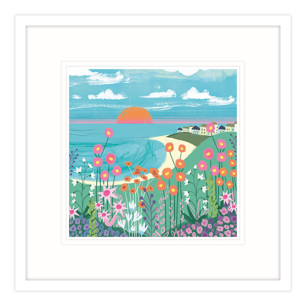 Framed Print-WF539F - A View from Porthmeor-Whistlefish