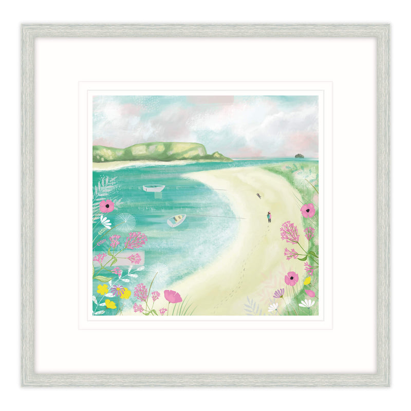 Framed Print - WF563F - Padstow to Rock Framed Print - Padstow to Rock Framed Print - Coastal Art - Whistlefish