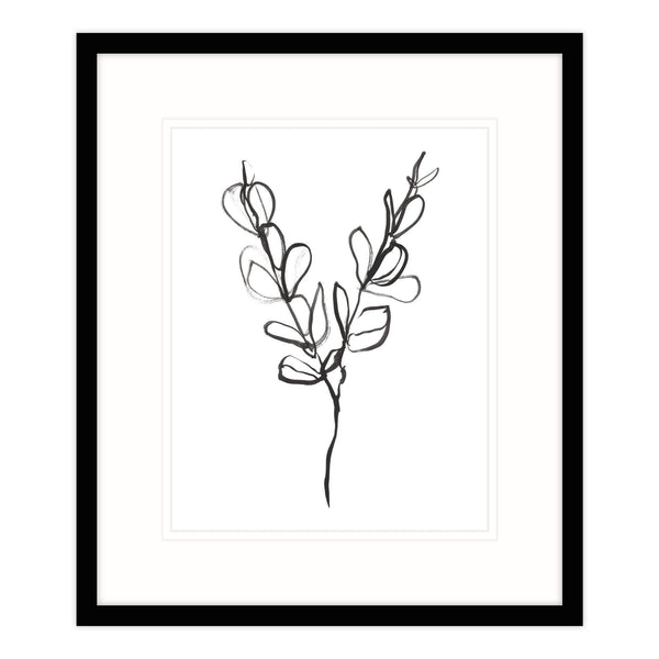 Framed Print-WF572F - Leaf Study I-Whistlefish