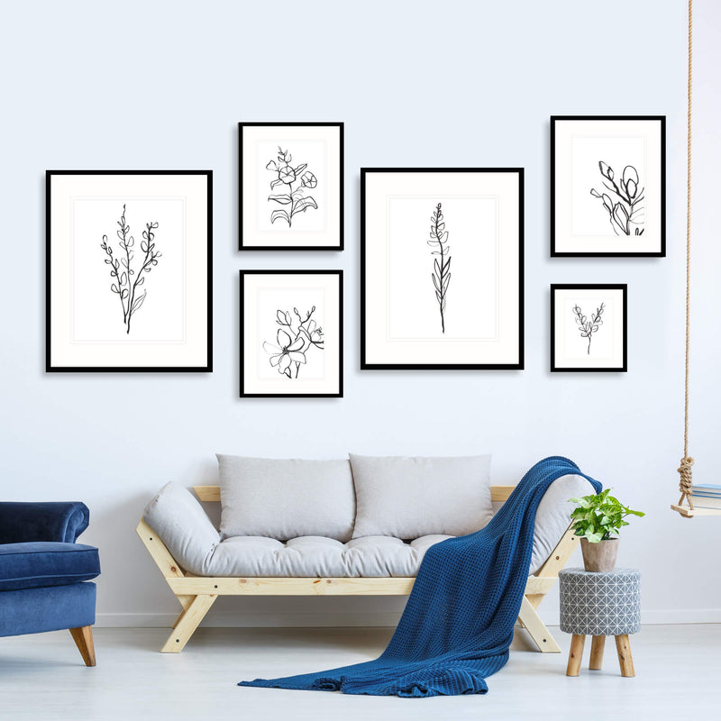 Framed Print-WF574F - Leaf Study III Framed Print-Whistlefish