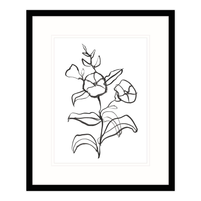 Framed Print-WF575F - Floral Study I-Whistlefish