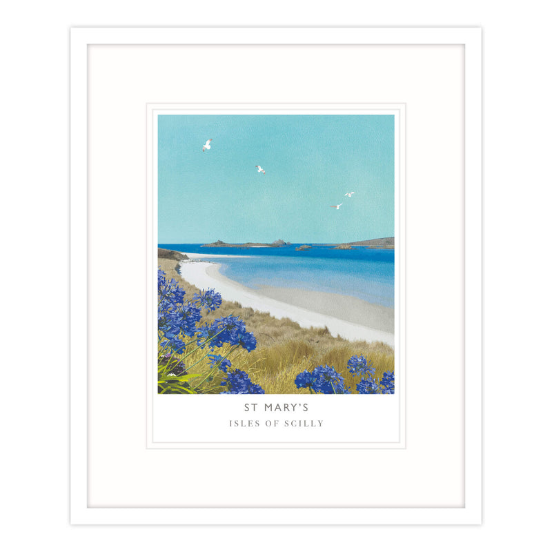 Framed Print - WF593F - St Mary's Isles of Scilly Framed Print - St Mary's Isles of Scilly Framed Print - Travel Art - Whistlefish