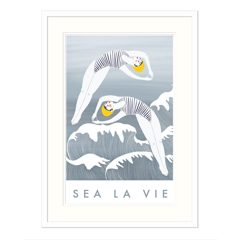 Framed Print-WF623F - Sea La Vie Framed Print-Whistlefish