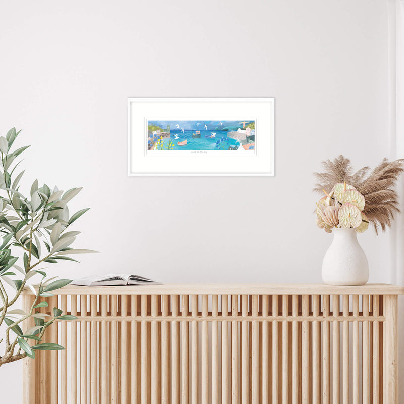 Framed Print-WF800F - Catch of the Day-Whistlefish