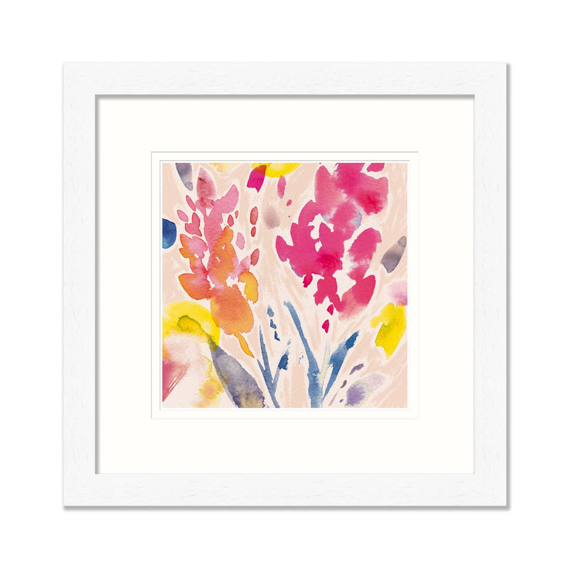 Framed Print-WF802F - Pink Blooms Medium-Whistlefish