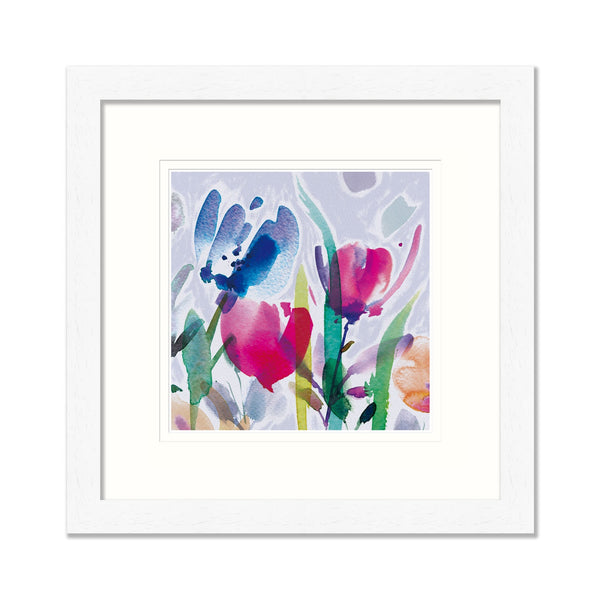 Framed Print-WF806F - Multi Blooms Medium-Whistlefish