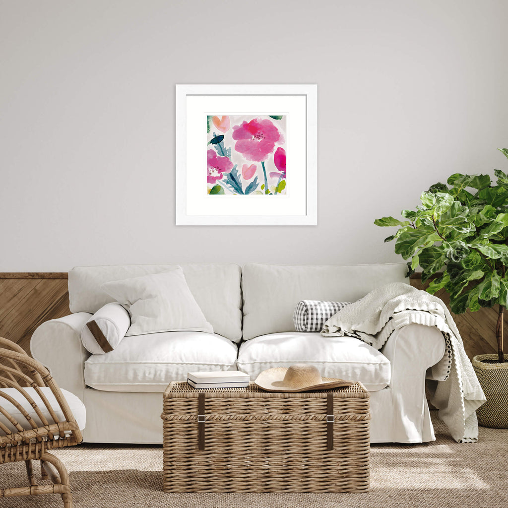 Framed Print-WF810F - Pink Blossom Medium-Whistlefish