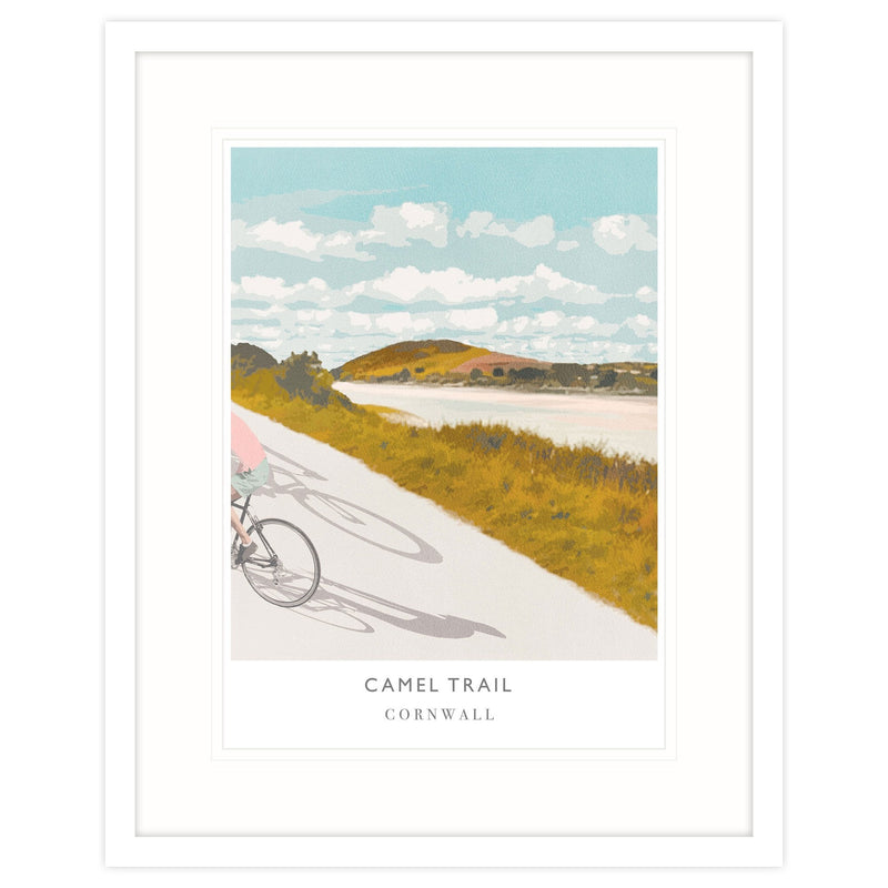 Framed Print-WF82F - Camel Trail Framed Print-Whistlefish