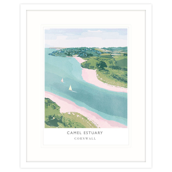 Camel Estuary Framed Print