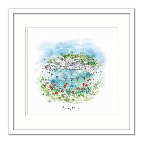 Framed Print-WF843F - Padstow Dream View Small Framed Print-Whistlefish