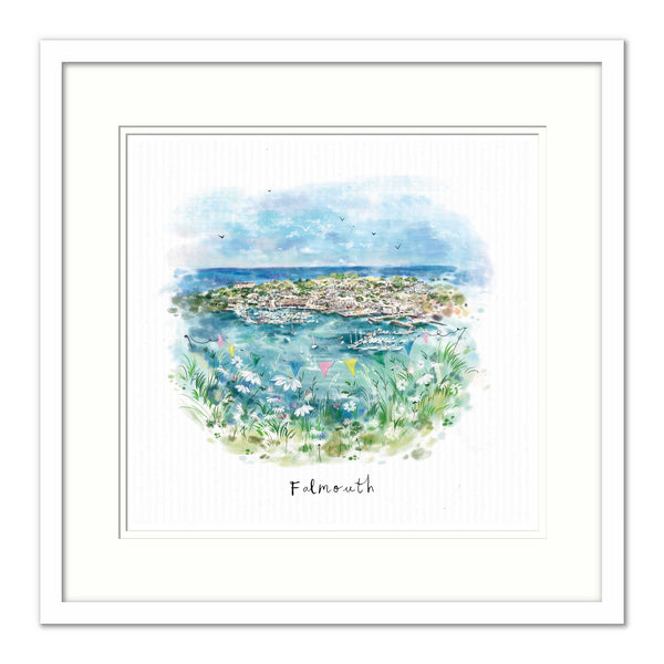 Framed Print-WF845F - Falmouth Dream View Small Framed Print-Whistlefish