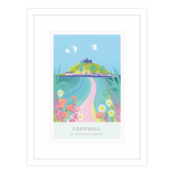 Framed Print - WF847F - St Michaels Mount Brights Framed Print - 