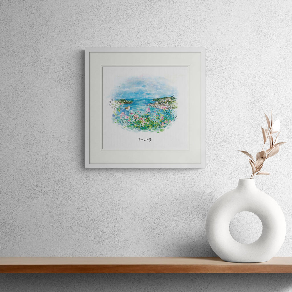Framed Print - WF862F - Fowey Dream View Small Framed Print - Fowey Dream View Small Framed Print - Whistlefish
