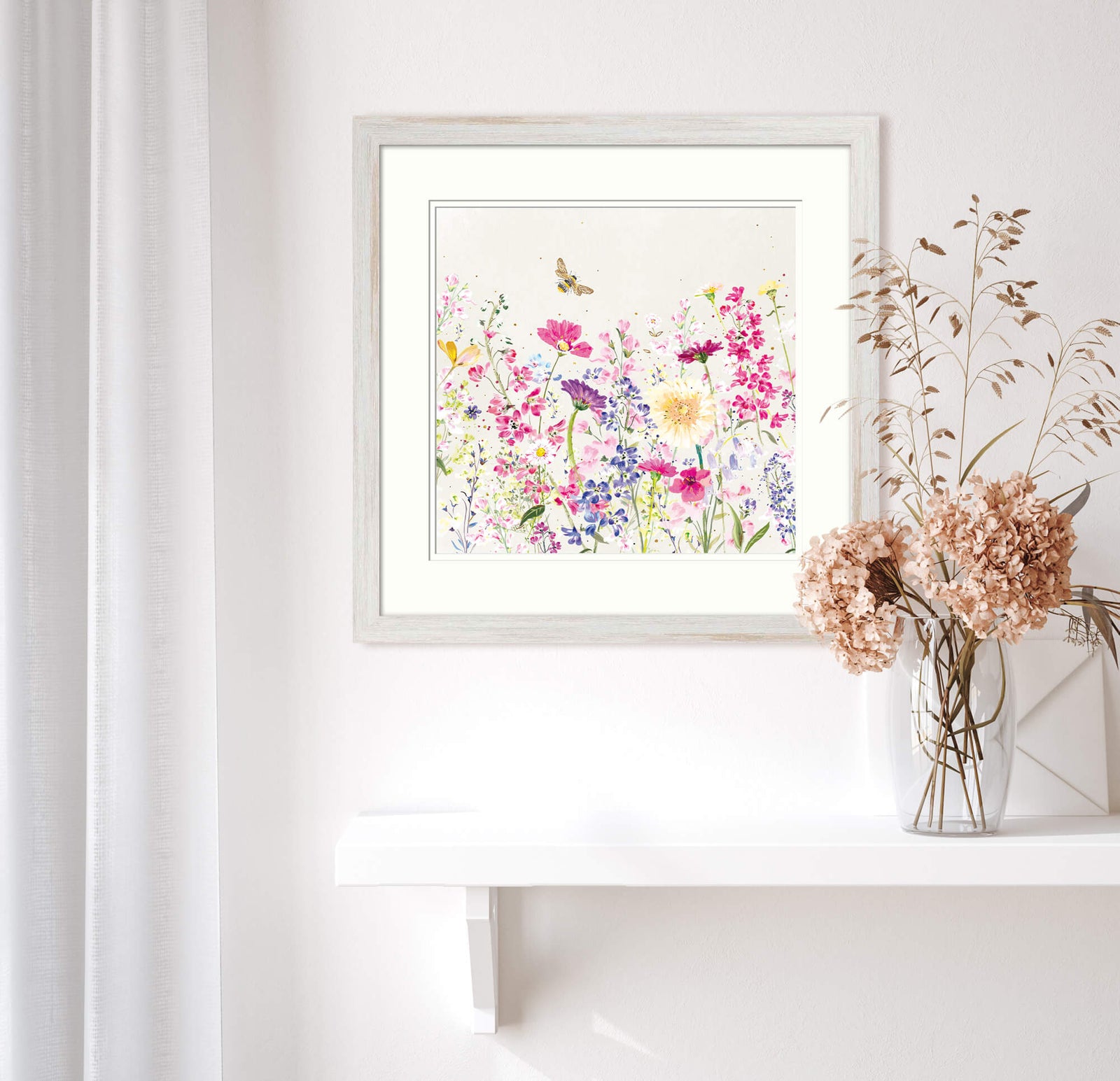 Flower high quality Print-Framed