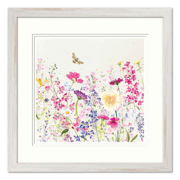 Framed Print-WF885F - Wild Flowers Small Framed Print-Whistlefish