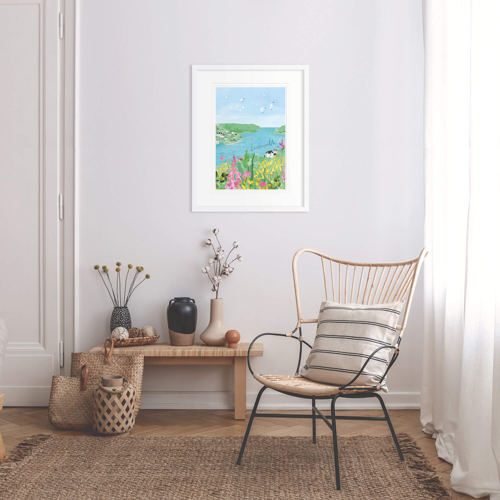 Framed Print-WF898F - Dartmouth Med Framed Print-Whistlefish