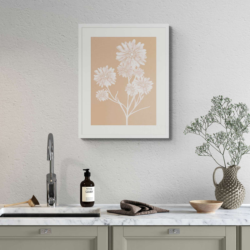 Framed Print - WF917F - Dahlia Brown Medium Framed Print - Dahlia Brown Medium Framed Print - Whistlefish