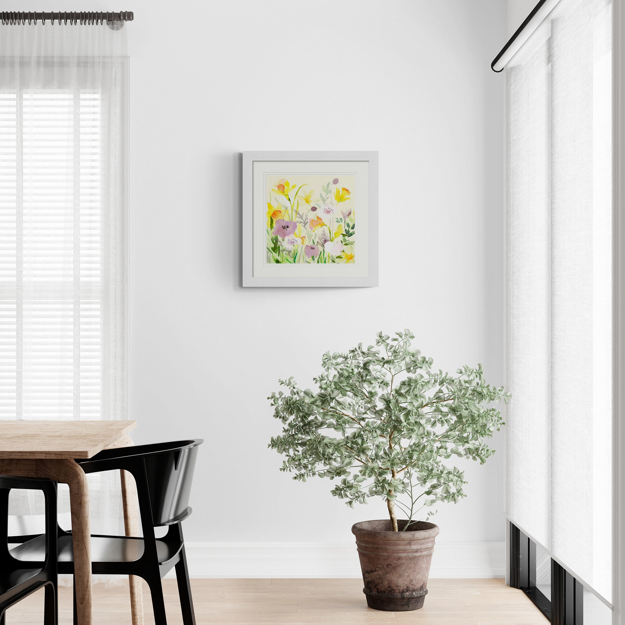 Framed Print - WF930F - Purple Crocus Med Framed Print - Purple Crocus - Whistlefish