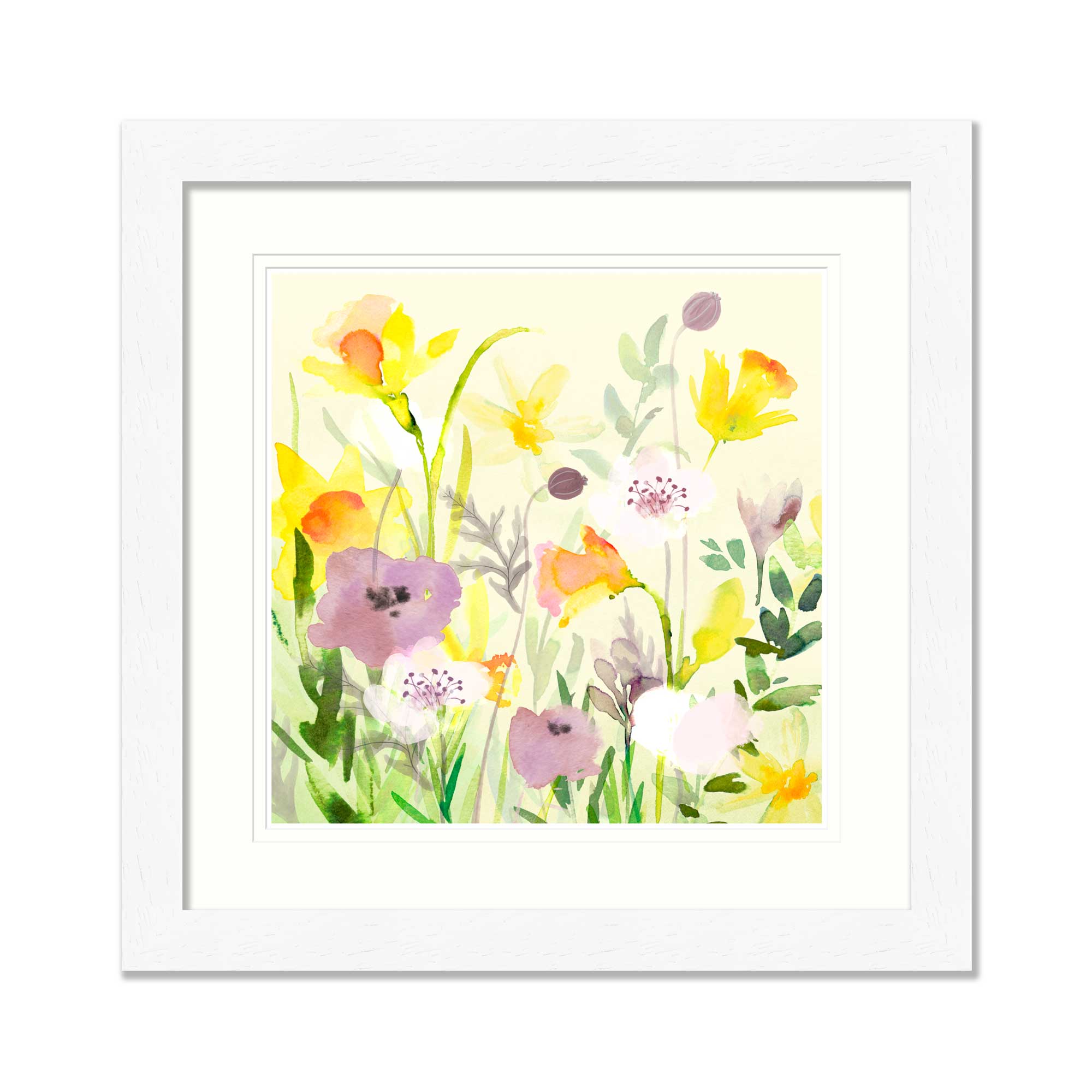 Framed Print - WF930F - Purple Crocus Med Framed Print - Purple Crocus - Whistlefish
