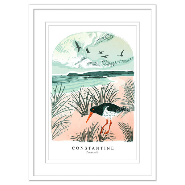 Framed Print - WF944WHF - Constantine Arched Lino Framed Print - Constantine Arched Lino Framed Print - Whistlefish