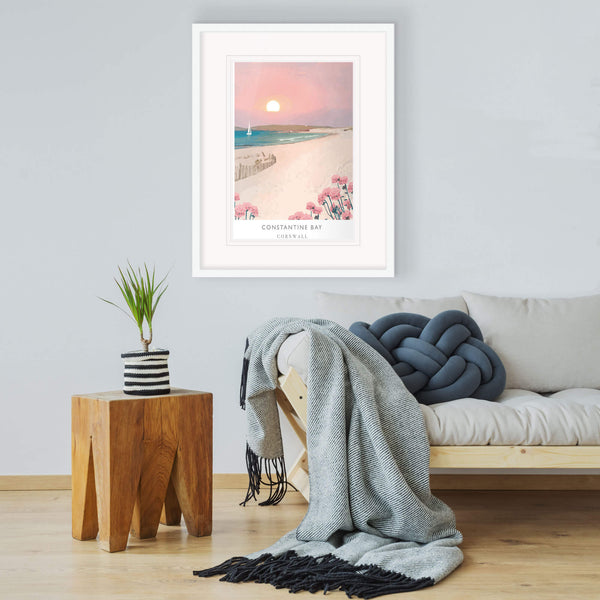 Framed Print-WF96F - Constantine Bay Large Framed Print-Whistlefish