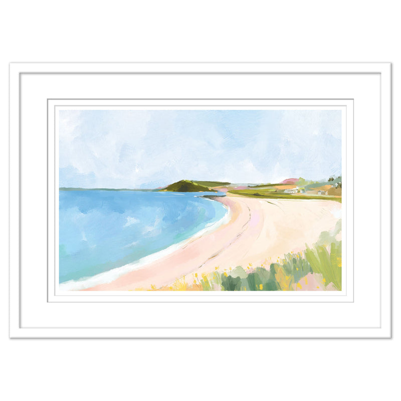 Framed Print - WF984F - Gylly Beach Large Framed Print - Gylly Beach Large Framed Print - Whistlefish