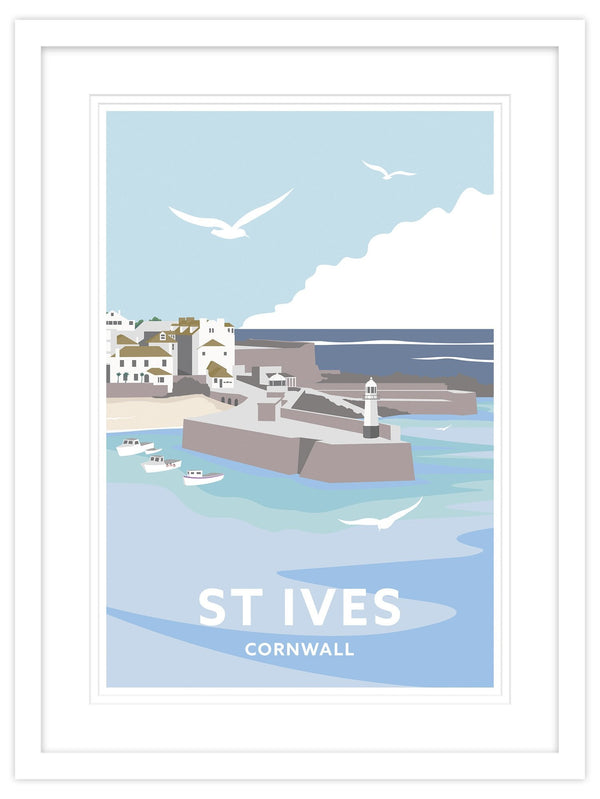 Framed Print-WT28F - St Ives Cornwall Small Framed Print-Whistlefish