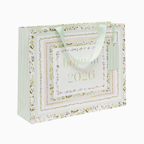 Gift Bag-GHS2644 - Baby Bloom 2026 Large Landscape Gift Bag-Glick