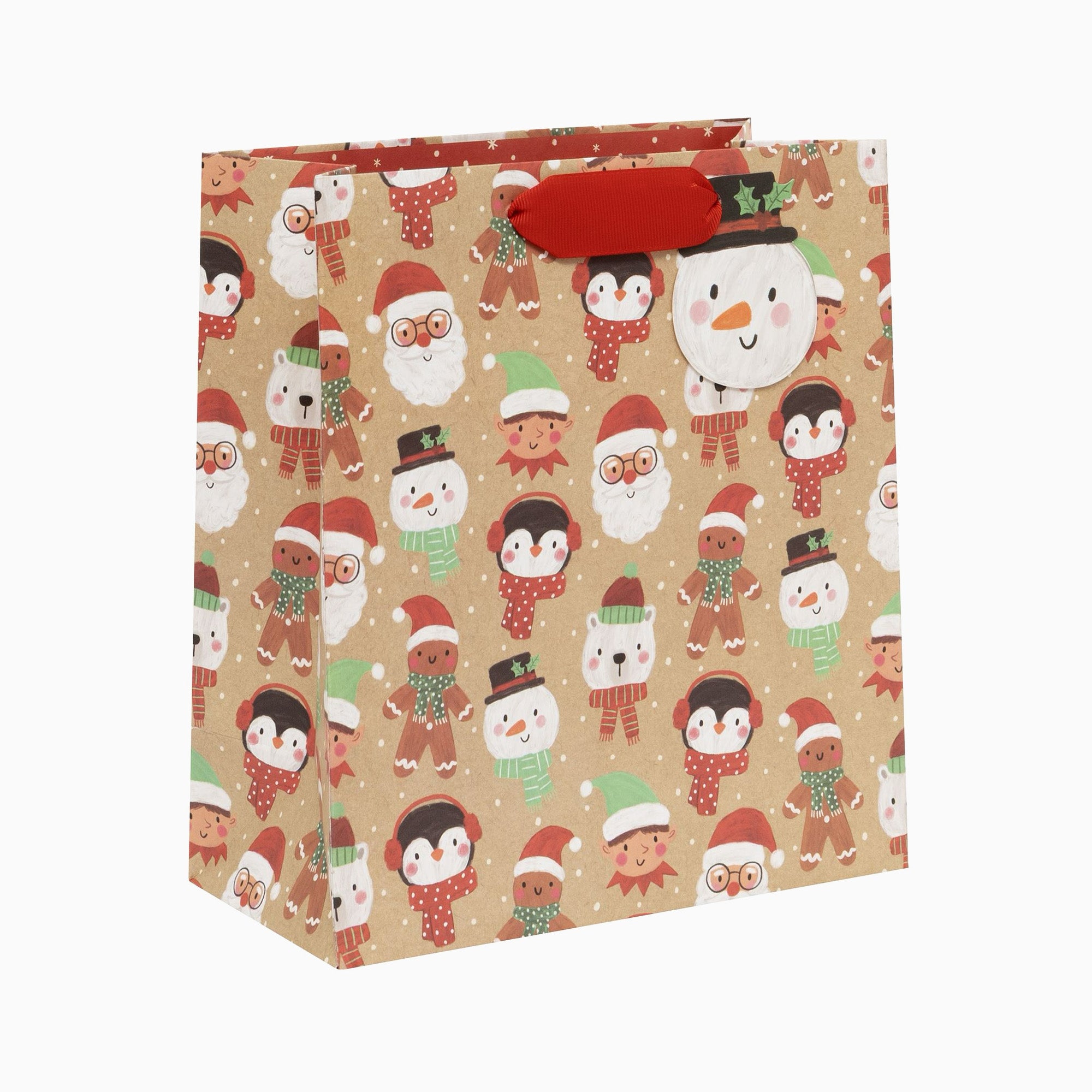 GMKX2688 - Santa's Snow Squad Medium Gift Bag