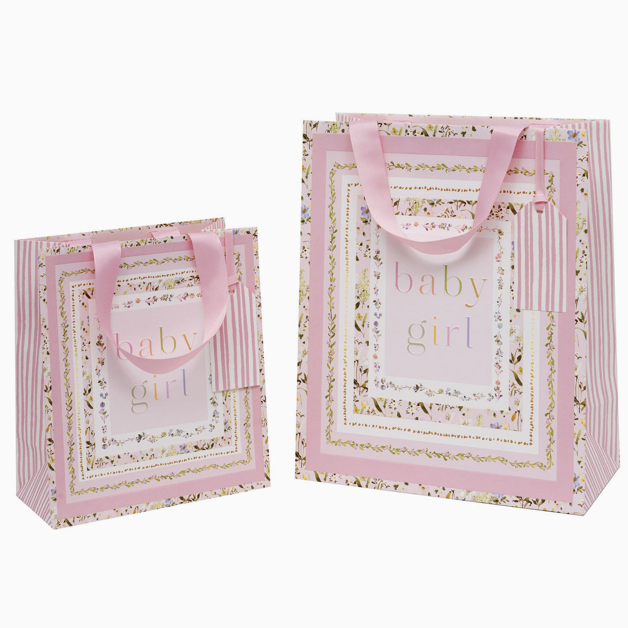 Gift Bag-GMS2642 - Bloom Girl Medium Gift Bag-Glick
