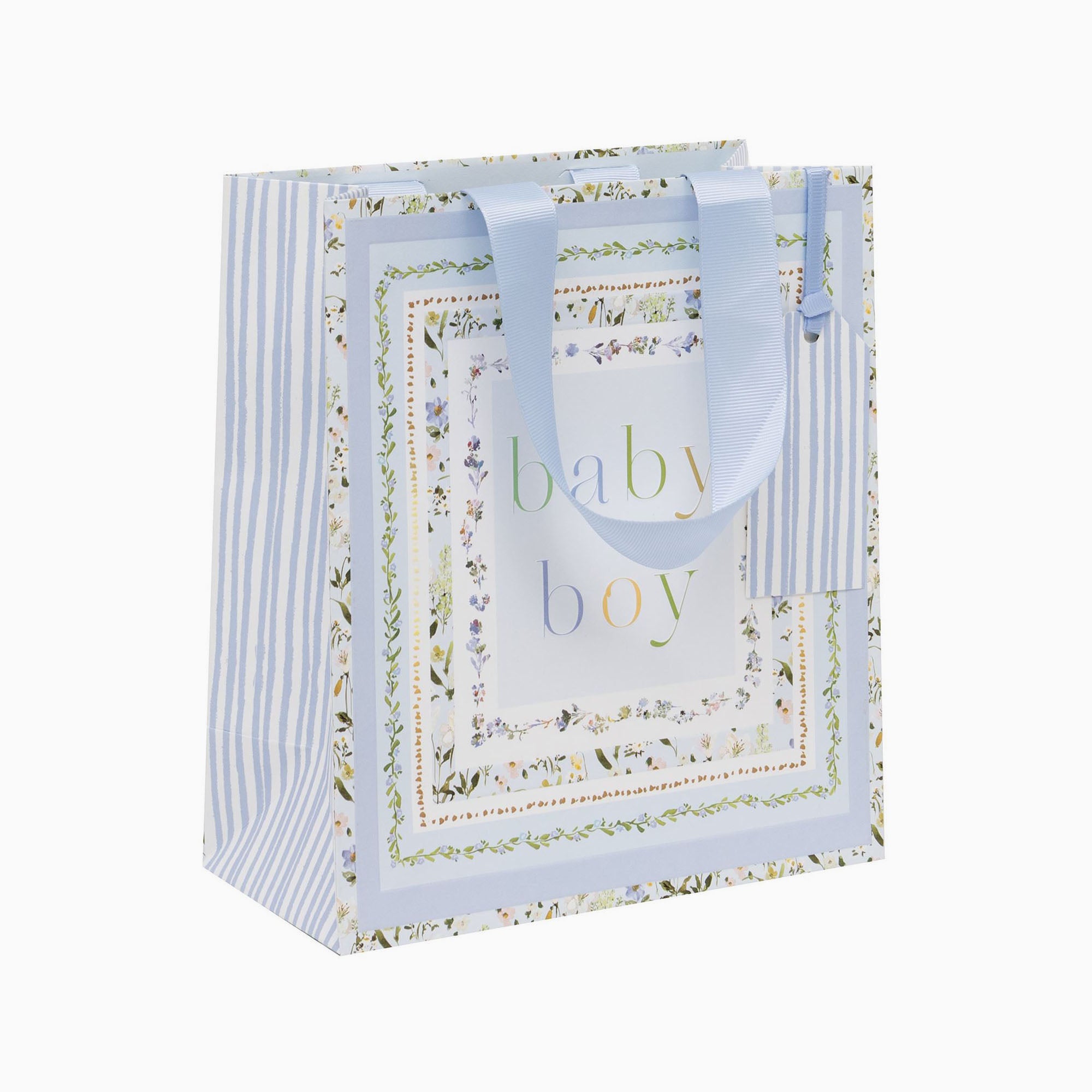 Gift Bag-GMS2643 - Bloom Boy Medium Gift Bag-Glick