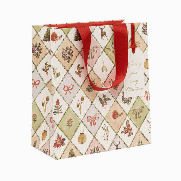 GMSX2671 - Winter Weave Medium Gift Bag