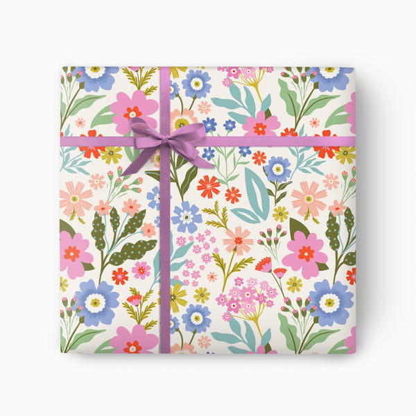 Wrapping Paper-GWP159 - Botanical Bloom Wrapping Paper-Whistlefish