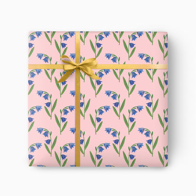 GWP184 - Bluebell Blush Wrapping Paper