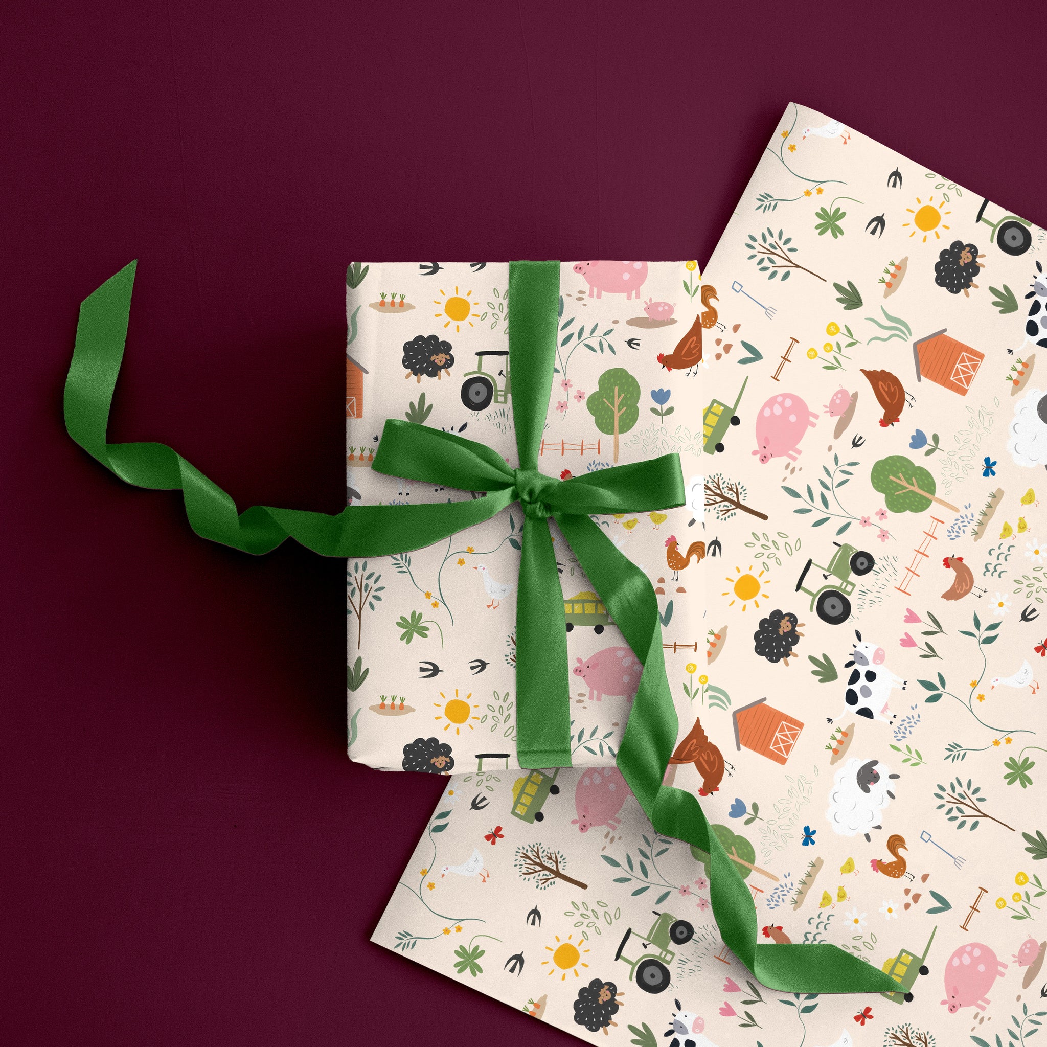 GWP188 - Country Days Wrapping Paper