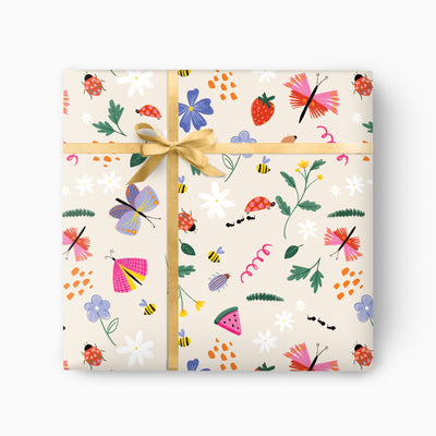 GWP191 - Strawberry Meadow Wrapping Paper