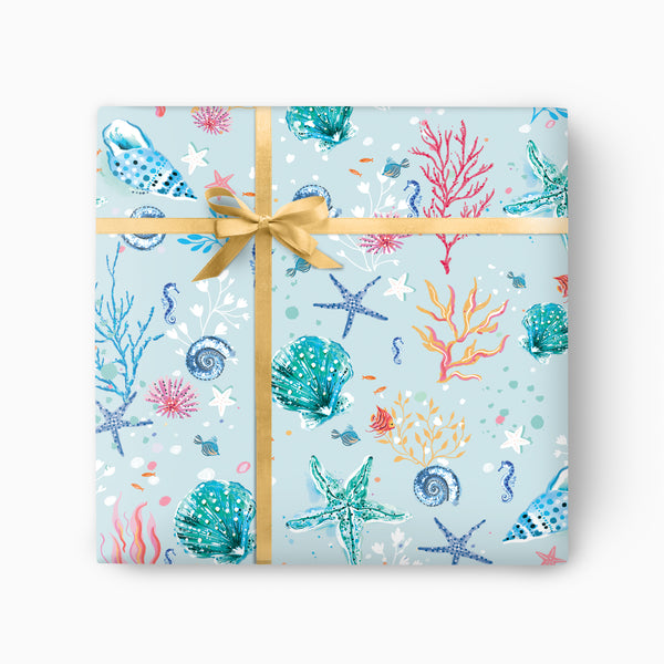 GWP193 - Ocean Treasures Wrapping Paper