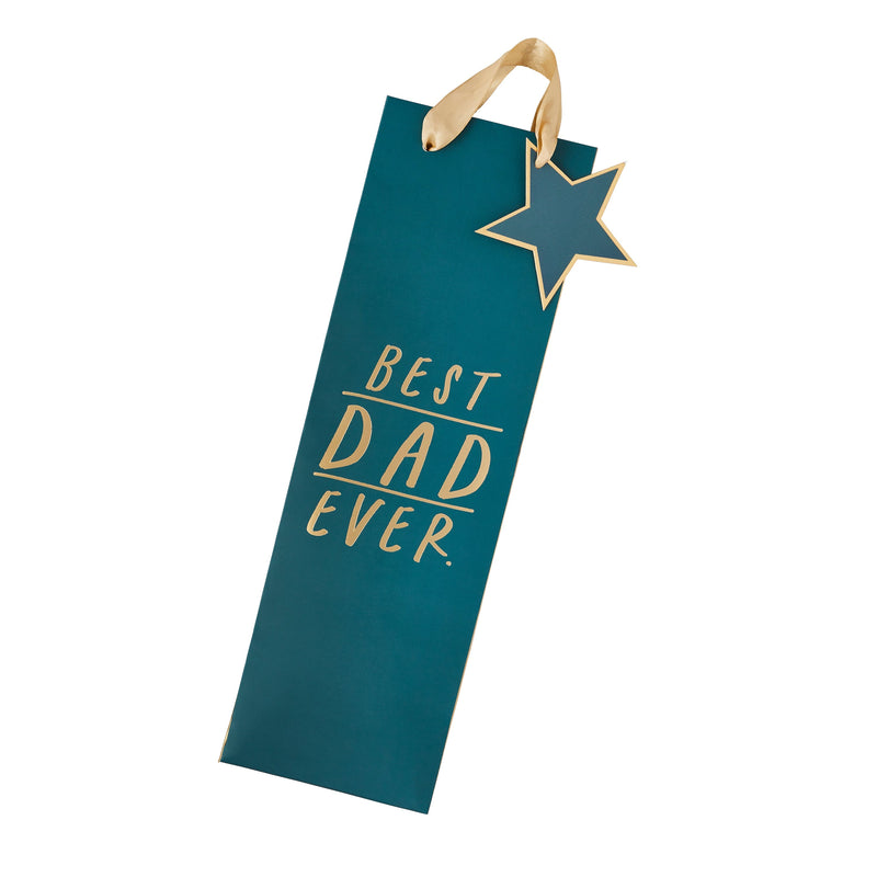 Gift Bag - HBBD110 - Best Dad Ever Bottle Bag - Best Dad Ever Bottle Bag - Whistlefish