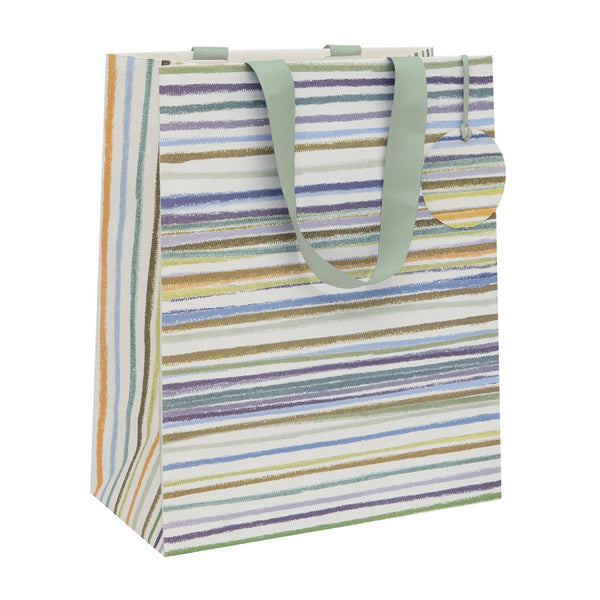 Gift Bag - GLST76 - Rustic Stripes Large Gift Bag - Rustic Stripes Large Gift Bag - Whistlefish