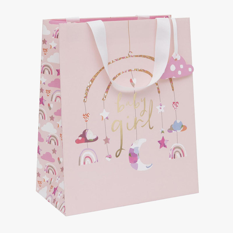 Gift Bag-GLST78 - Baby Girl Large Gift Bag-Glick