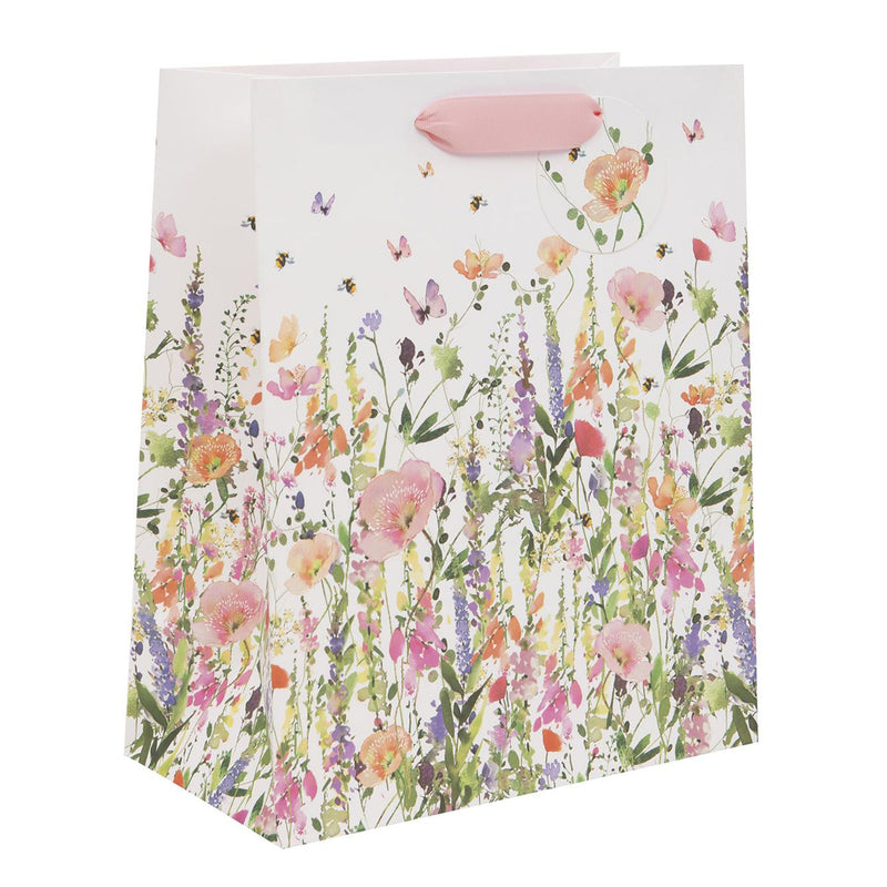 Gift Bag - GLZ81 - Spring Meadow Large Gift Bag - Spring Meadow Large Gift Bag